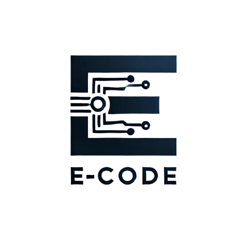 E-Code Logo